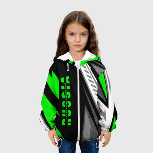 Детская куртка 3D Russia, цвет белый - фото 4