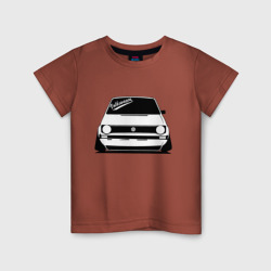Детская футболка хлопок Volkswagen Golf Фольксваген Гольф