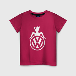 Детская футболка хлопок Volkswagen Girl Фольксваген