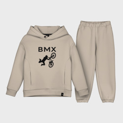 Детский костюм хлопок Oversize Велоспорт BMX