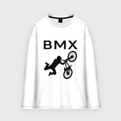 Мужской лонгслив oversize хлопок Велоспорт BMX