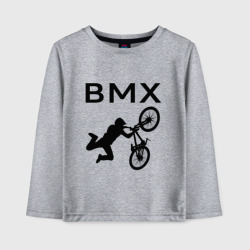 Велоспорт BMX – Лонгслив из хлопка с принтом купить со скидкой в -20%