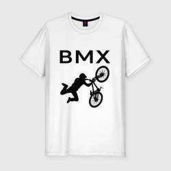 Мужская футболка хлопок Slim Велоспорт BMX