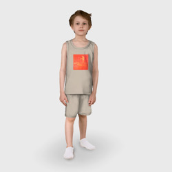 Детская пижама с шортами хлопок Boulevard Depo old blood - фото 2