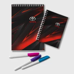 Блокнот Toyota geometry stripes Тойота геометрические полосы