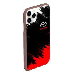 Чехол для iPhone 11 Pro Max матовый Toyota Тойота - фото 2