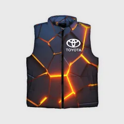 Детский жилет утепленный 3D Toyota Тойота