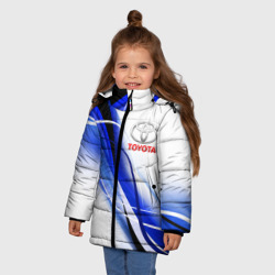 Зимняя куртка для девочек 3D Toyota - фото 2