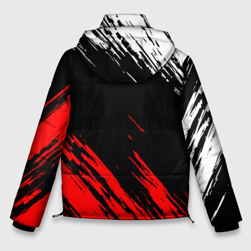 Мужская зимняя куртка 3D Toyota, цвет красный - фото 2