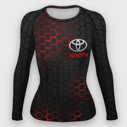 Женский рашгард 3D Toyota Тойота