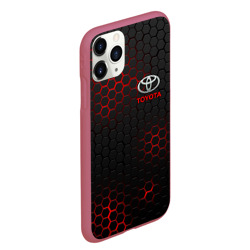 Чехол для iPhone 11 Pro Max матовый Toyota Тойота - фото 2