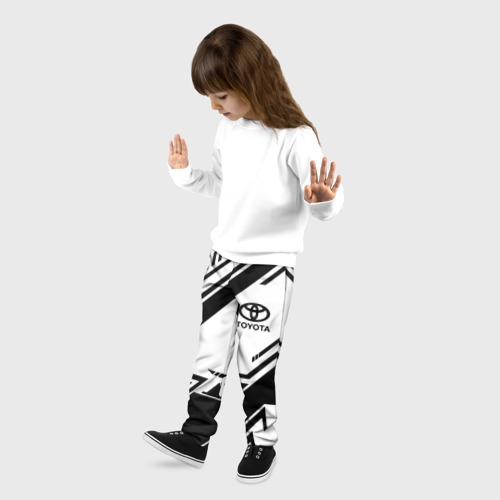 Детские брюки 3D с принтом TOYOTA, фото на моделе #1