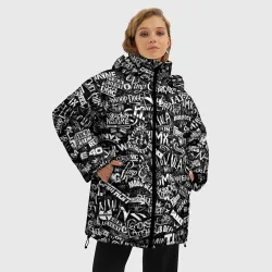 Женская зимняя куртка Oversize Top Hip Hop - фото 2