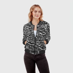 Женский бомбер 3D Top Hip Hop - фото 2