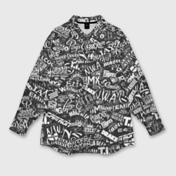 Женская рубашка oversize 3D Top Hip Hop