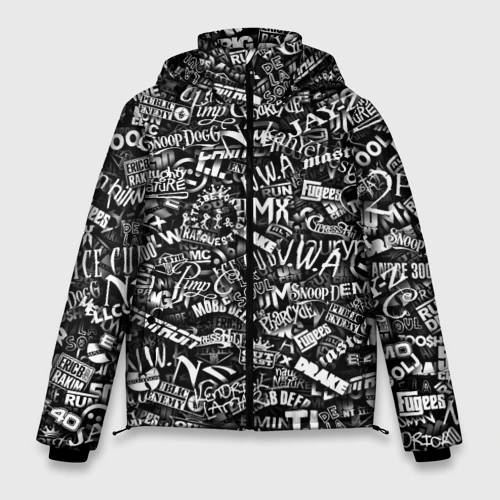 Мужская зимняя куртка 3D Top Hip Hop