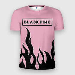 Мужская футболка 3D Slim Blackpink