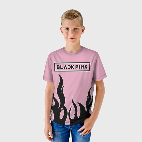 Детская футболка 3D Blackpink, цвет 3D печать - фото 3