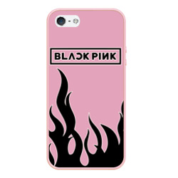 Чехол для iPhone 5/5S матовый Blackpink