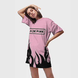 Платье-футболка 3D Blackpink - фото 2