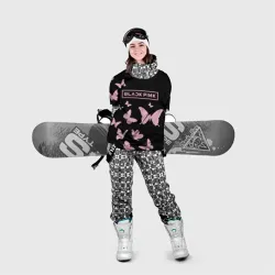 Накидка на куртку 3D Blackpink - фото 2