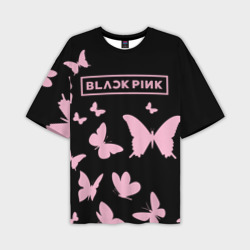 Мужская футболка oversize 3D Blackpink