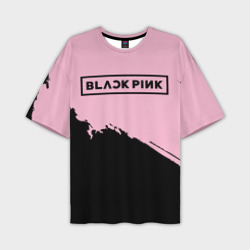 Мужская футболка oversize 3D Blackpink