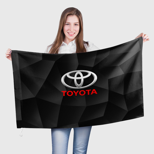 Флаг 3D Toyota Тойота