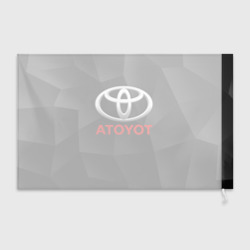 Флаг 3D Toyota Тойота - фото 2