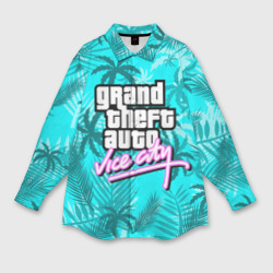 Мужская рубашка oversize 3D GTA Vice city