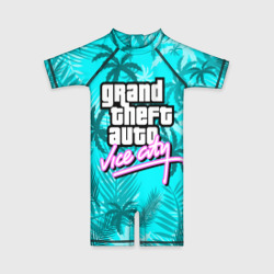 Детский купальный костюм 3D GTA Vice city