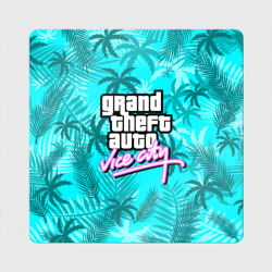 Магнит виниловый Квадрат GTA Vice city