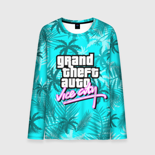 Мужской лонгслив 3D GTA Vice city, цвет 3D печать