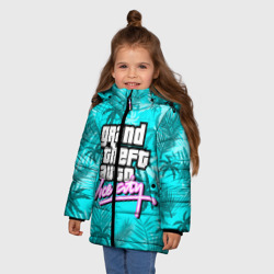 Зимняя куртка для девочек 3D GTA Vice city - фото 2