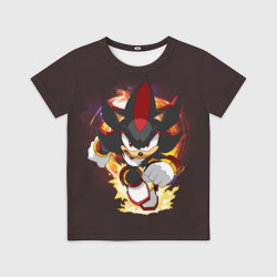 Детская футболка 3D Sonic. Шедоу
