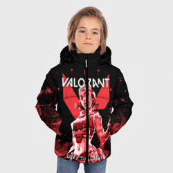 Зимняя куртка для мальчиков 3D Valorant Raze - фото 2