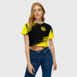 Женская футболка Crop-top 3D Borussia - фото 2