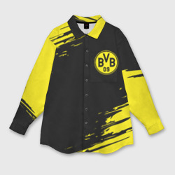 Женская рубашка oversize 3D Borussia