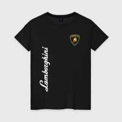 Женская футболка хлопок Lamborghini