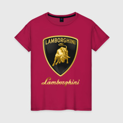 Женская футболка хлопок Lamborghini