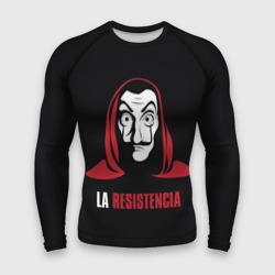 Мужской рашгард 3D Бумажный Дом LA Casa de Papel