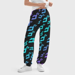 Женские джоггеры оверсайз 3D JoJo’s Bizarre Adventure - фото 2