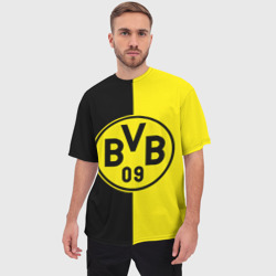Мужская футболка oversize 3D Borussia - фото 2