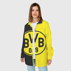 Женская рубашка oversize 3D Borussia - фото 2