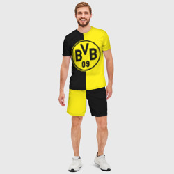 Мужской костюм с шортами 3D Borussia - фото 2