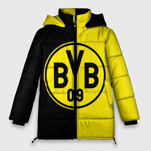 Женская зимняя куртка Oversize Borussia, цвет черный