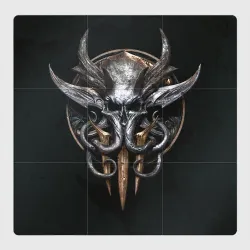 Магнитный плакат 3Х3 Baldur`s gate 3