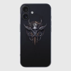 Чехол для iPhone 16 силиконовый с защитой камеры Baldur`s gate