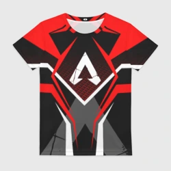 Женская футболка 3D Apex