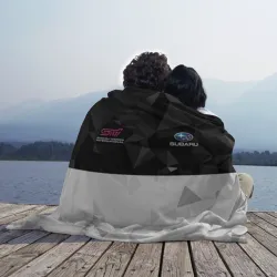 Плед 3D Subaru WRX STI +спина - фото 2